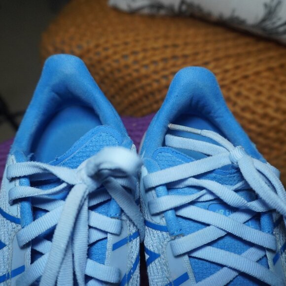 New Balance Womens Light Blue Yellow FuelCell Propel v2 Running Shoes Size 6 - Picture 3 of 8